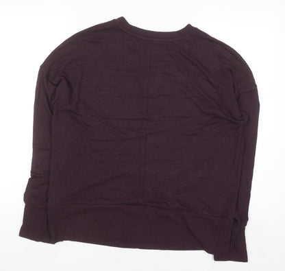 Next Men's Purple Crew Neck Pullover Jumper Size M