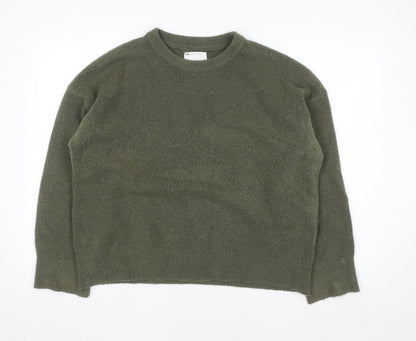ASOS DESIGN Women’s Green Crew Neck Knit Jumper Size S