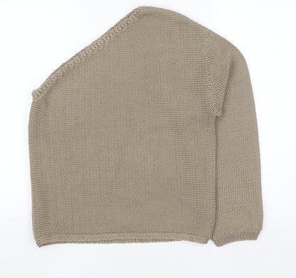 Marks and Spencer Women’s Beige Knit Pullover Jumper Medium