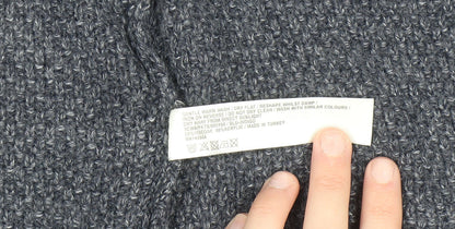 FatFace Women's Blue Knit Open Front Cardigan Size 12