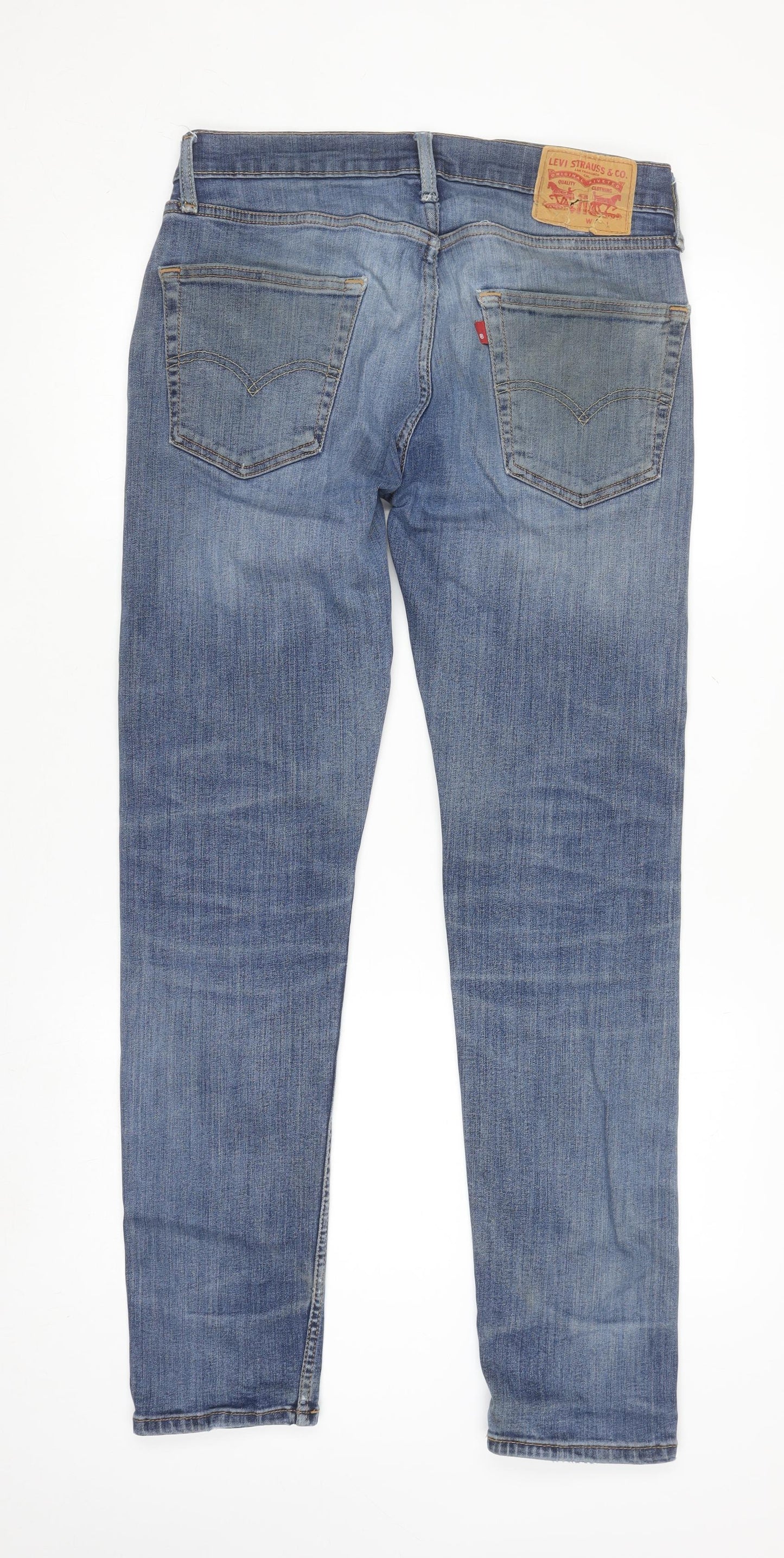 Womens UK Size 12 Levi's Slim Fit Jeans Blue Trousers