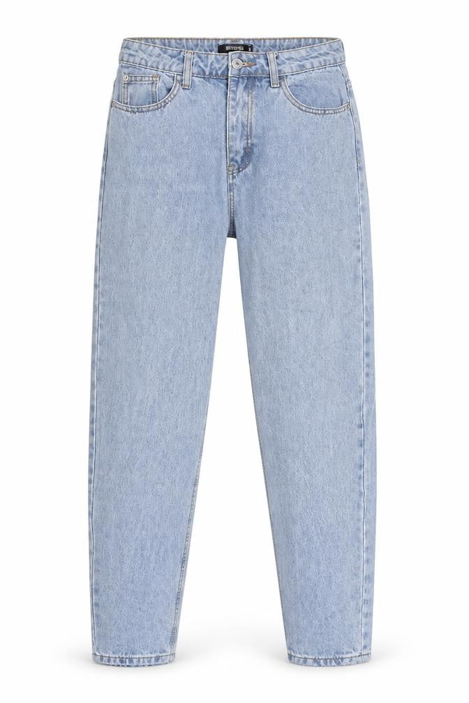 Womens UK Size 10 Missguided Relaxed Fit Jeans Blue Trousers