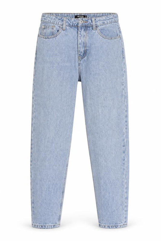 Womens UK Size 10 Missguided Relaxed Fit Jeans Blue Trousers