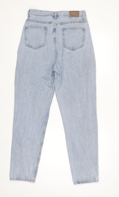 Womens UK Size 10 Missguided Relaxed Fit Jeans Blue Trousers