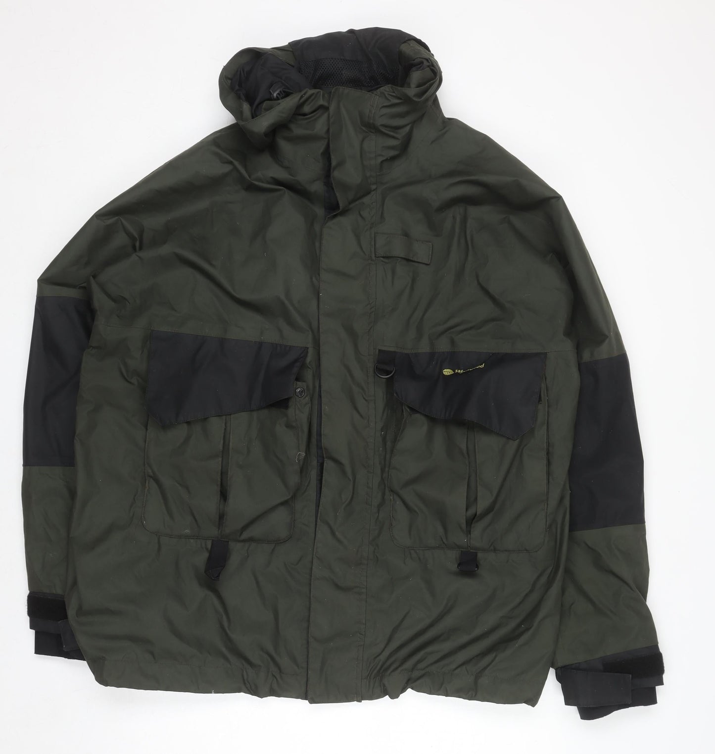 Wychwood Men's Green Waterproof Parka Jacket XXL Outdoor Hooded