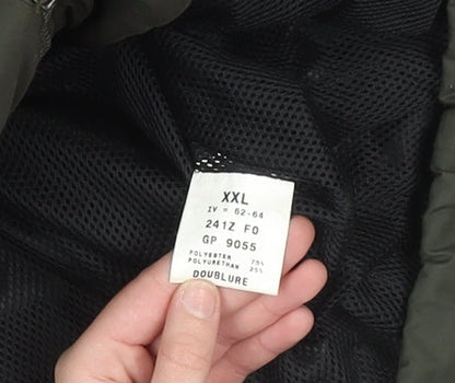 Wychwood Men's Green Waterproof Parka Jacket XXL Outdoor Hooded