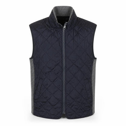 Mens UK Size S Banana Republic Blue Quilted Coat