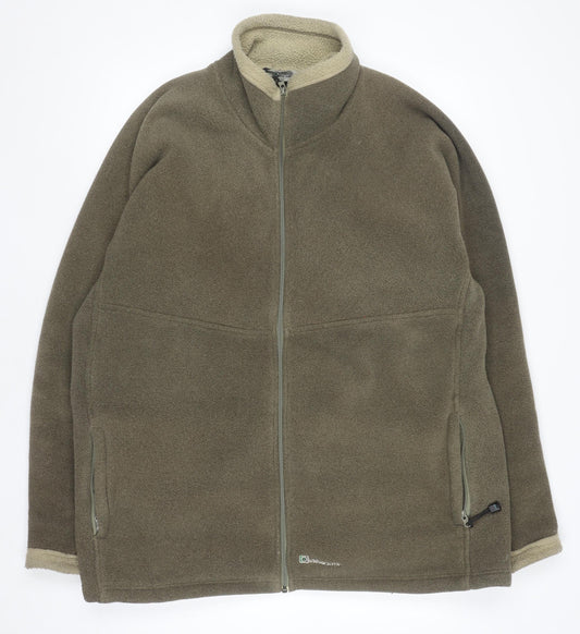 Mens UK Size 2XL Outdoorscene Green Basic Jacket