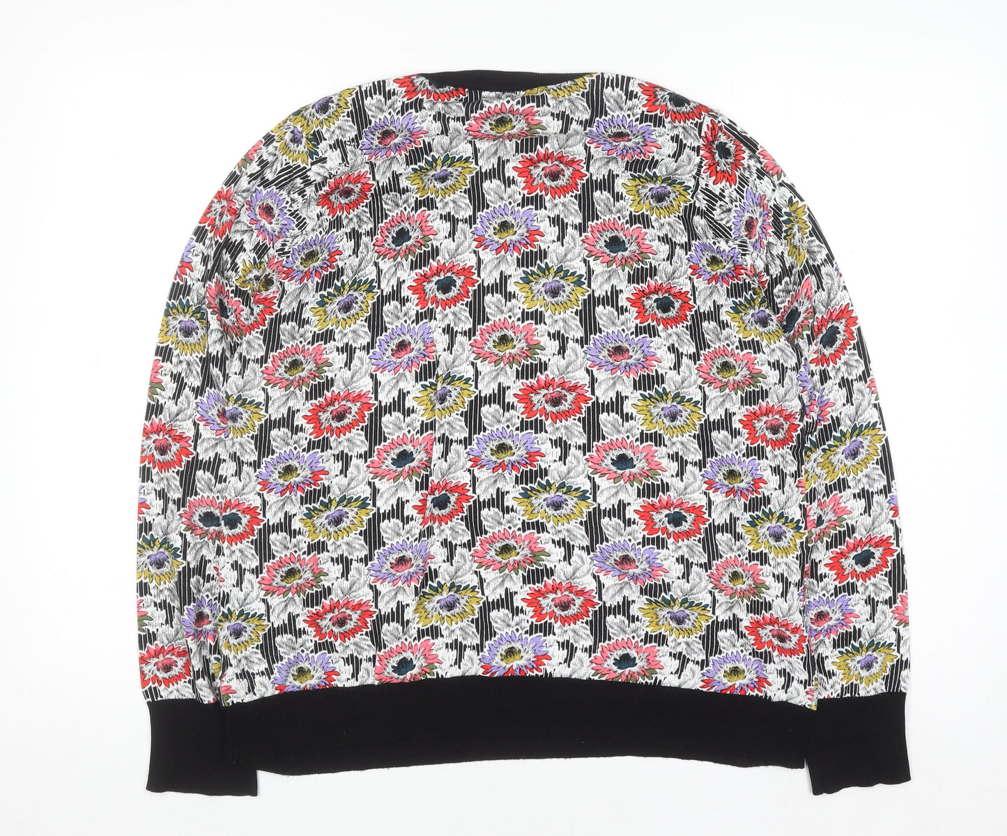 Womens UK Size L NEXT Multicoloured Pullover Jumper