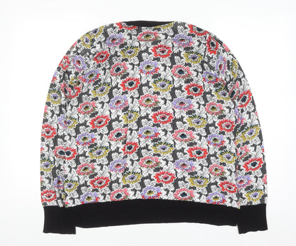 Womens UK Size L NEXT Multicoloured Pullover Jumper