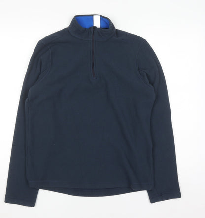 Mens UK Size M DECATHLON Blue Pullover Sweatshirt