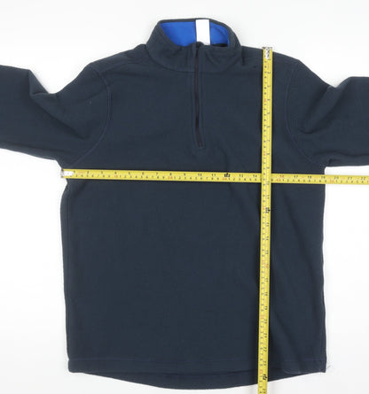 Mens UK Size M DECATHLON Blue Pullover Sweatshirt
