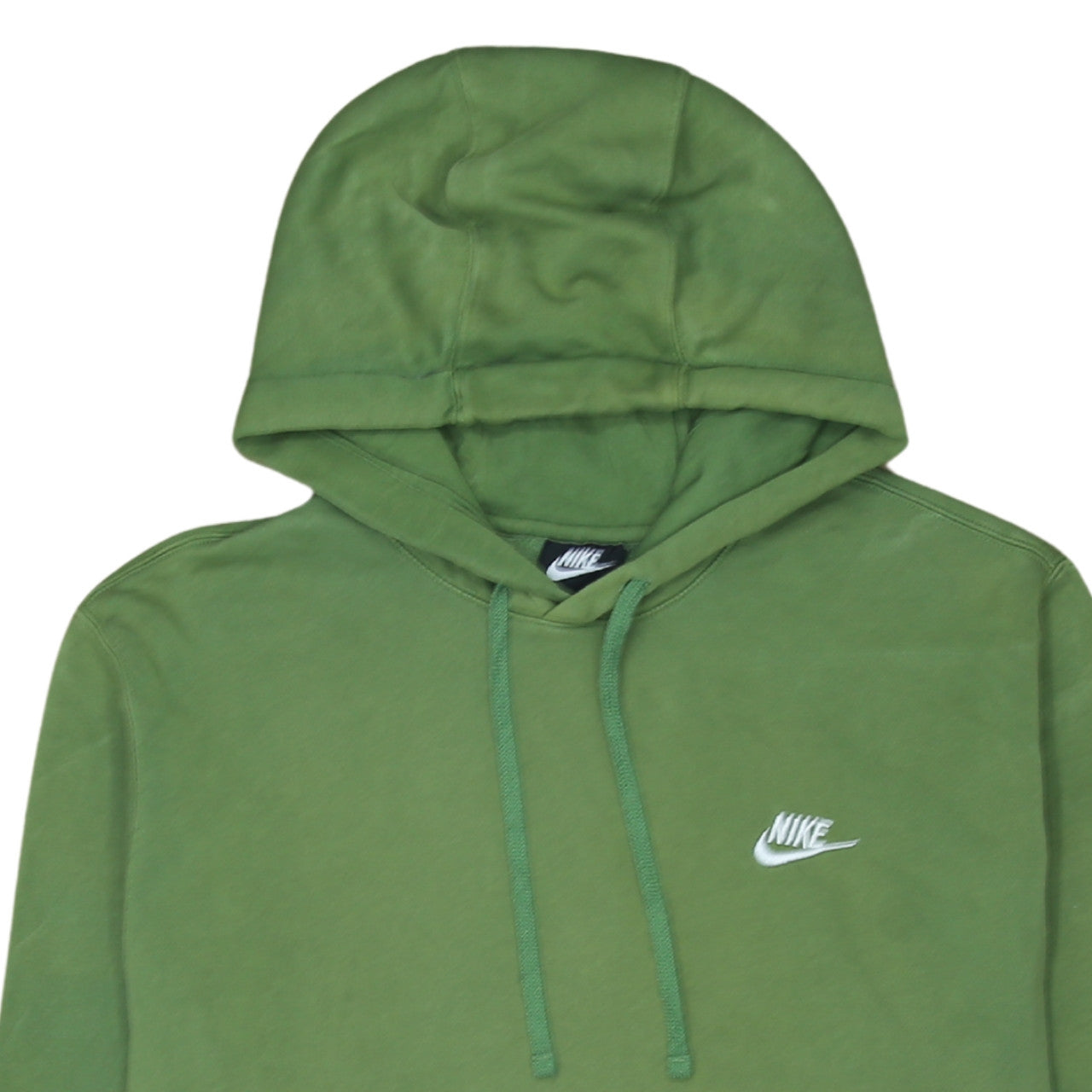 Mens UK Size L Nike Green Pullover Hoodie