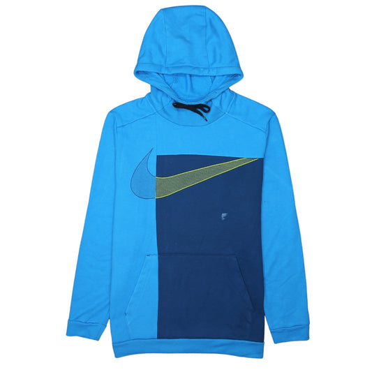 Mens UK Size L Nike Blue Pullover Hoodie