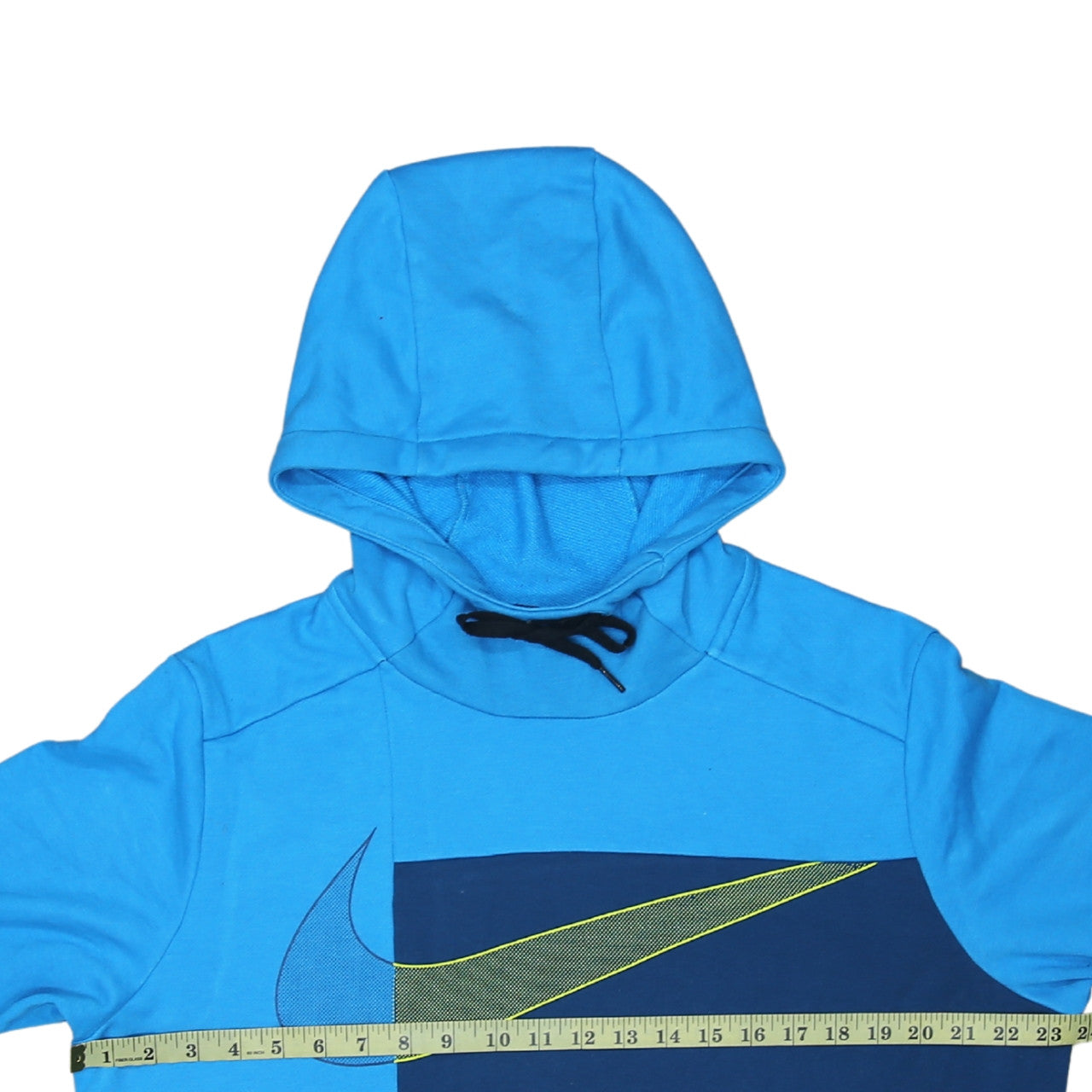 Mens UK Size L Nike Blue Pullover Hoodie