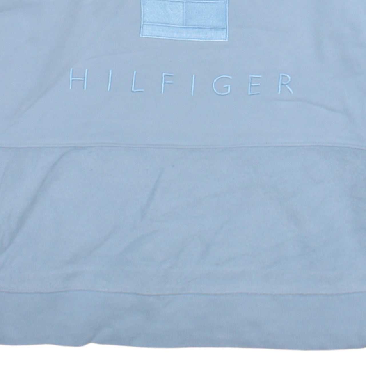 Mens UK Size S Tommy Hilfiger Blue Pullover Sweatshirt