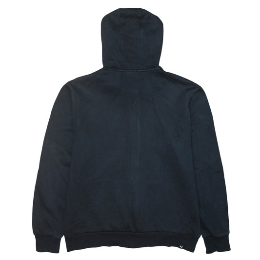 Mens UK Size L PUMA Black Full Zip Hoodie
