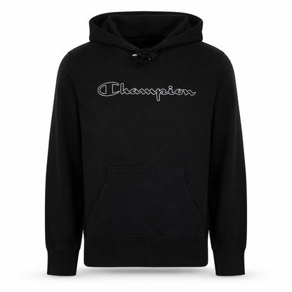 Mens UK Size M Champion Black Pullover Hoodie