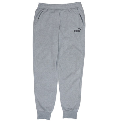 Puma Men’s Grey Jogger Sweatpants M Elastic Waist Activewear