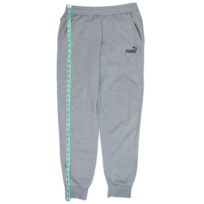 Puma Men’s Grey Jogger Sweatpants M Elastic Waist Activewear