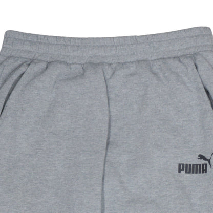 Puma Men’s Grey Jogger Sweatpants M Elastic Waist Activewear