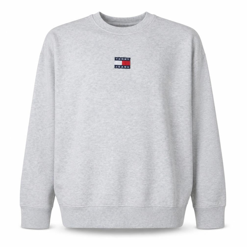 Mens UK Size XL Tommy Jeans Grey Pullover Sweatshirt