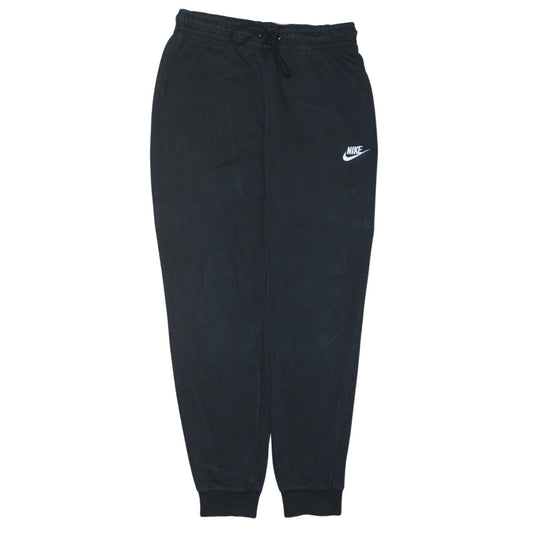 Mens UK Size S Nike Regular Fit Jogger Black Trousers