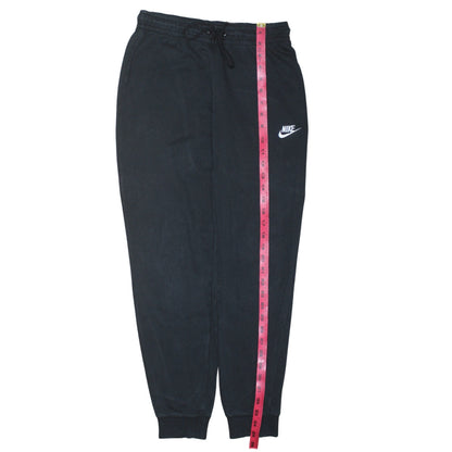 Mens UK Size S Nike Regular Fit Jogger Black Trousers