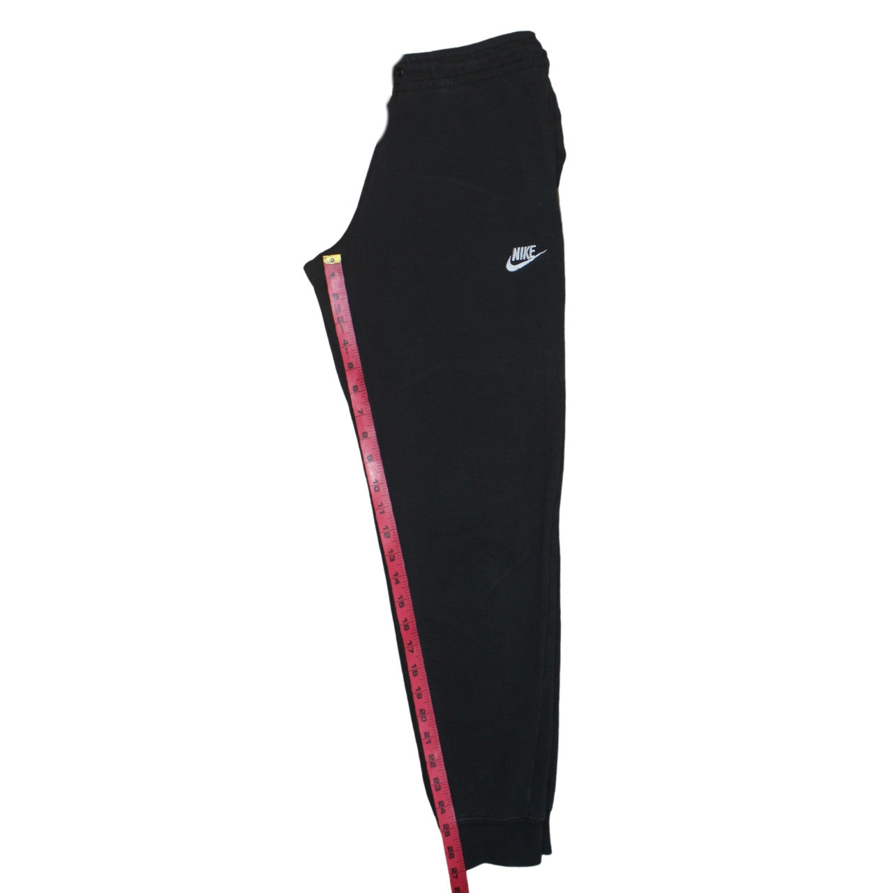 Mens UK Size S Nike Regular Fit Jogger Black Trousers