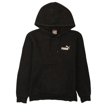 Mens UK Size XS PUMA Black Pullover Hoodie