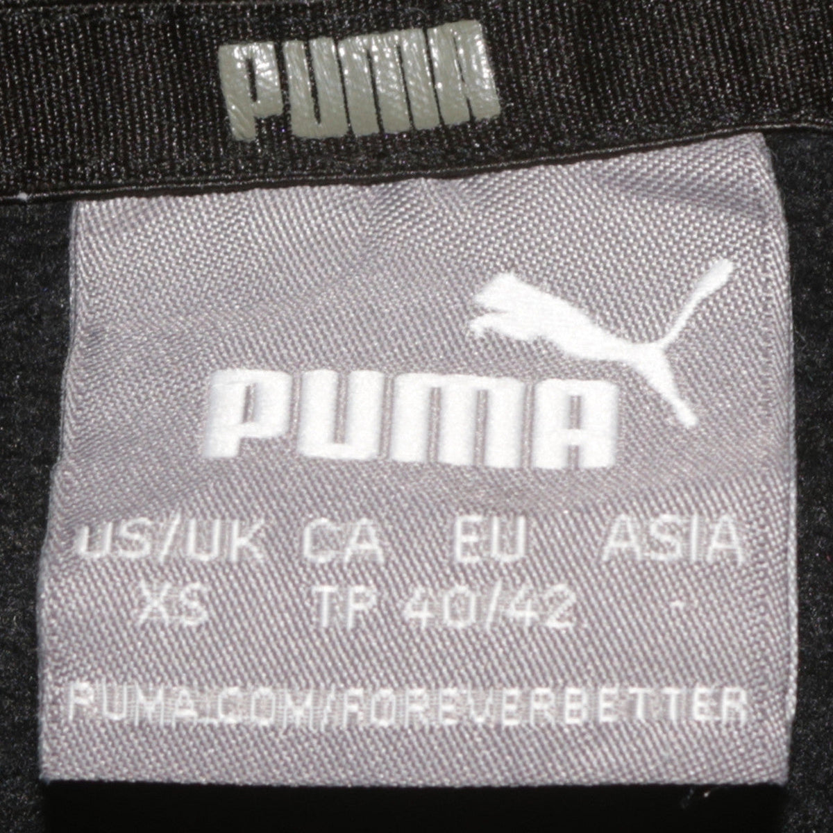 Mens UK Size XS PUMA Black Pullover Hoodie