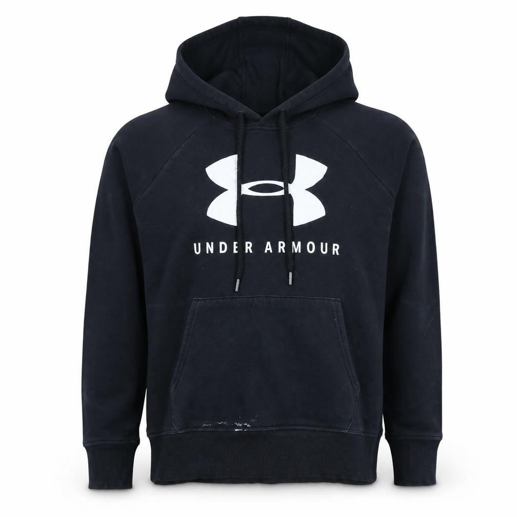 Mens UK Size S Under armour Black Pullover Hoodie