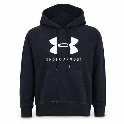 Mens UK Size S Under armour Black Pullover Hoodie