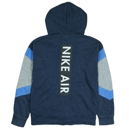 Boys UK Size 12-13 Years Nike Blue Full Zip Hoodie