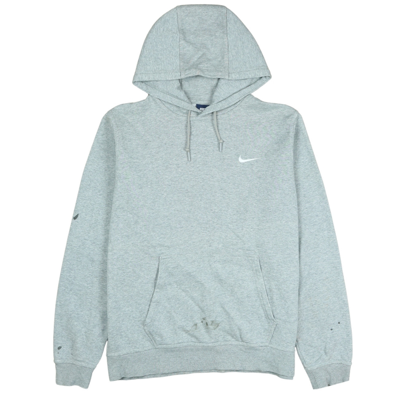 Mens UK Size L Nike Grey Pullover Hoodie