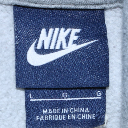 Mens UK Size L Nike Grey Pullover Hoodie