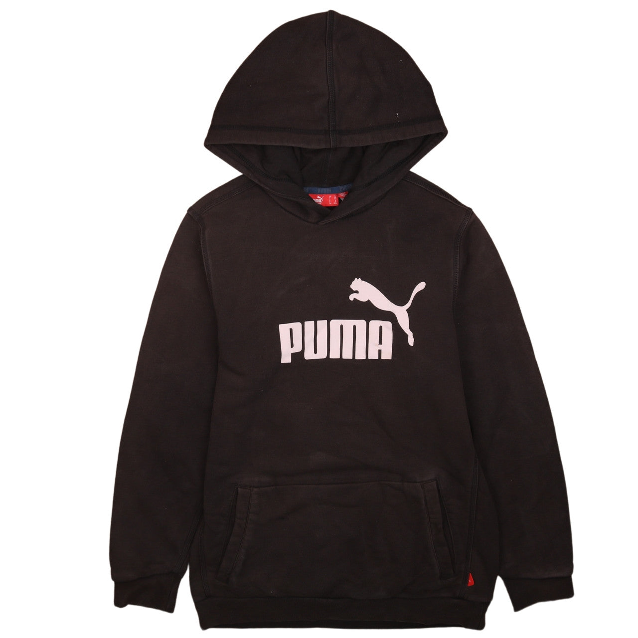 Womens UK Size 14 PUMA Black Pullover Hoodie