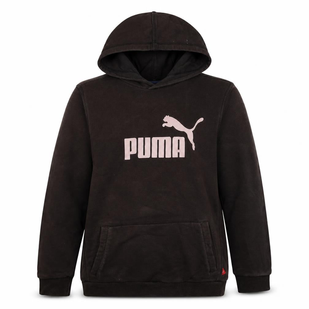 Womens UK Size 14 PUMA Black Pullover Hoodie