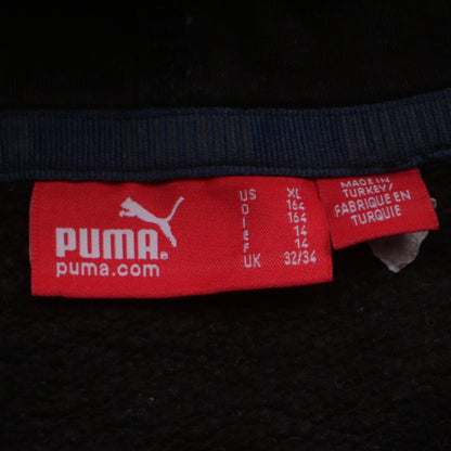 Womens UK Size 14 PUMA Black Pullover Hoodie