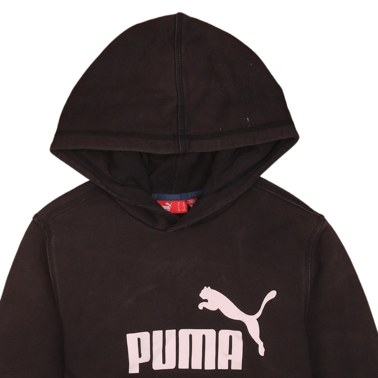 Womens UK Size 14 PUMA Black Pullover Hoodie