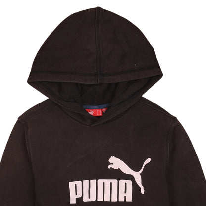 Womens UK Size 14 PUMA Black Pullover Hoodie