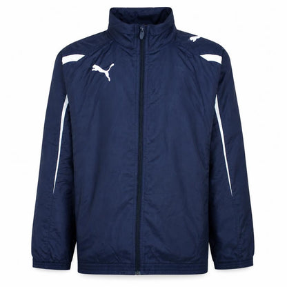 Puma Boys Blue Full Zip Lightweight Track Jacket Size 14 Years
