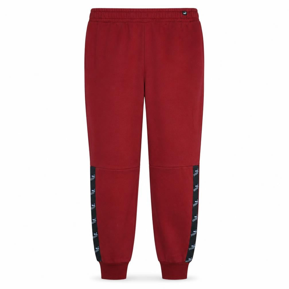 Mens UK Size L PUMA Regular Fit Jogger Red Trousers