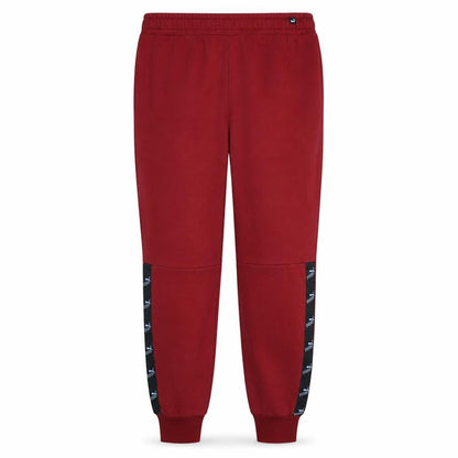 Mens UK Size L PUMA Regular Fit Jogger Red Trousers