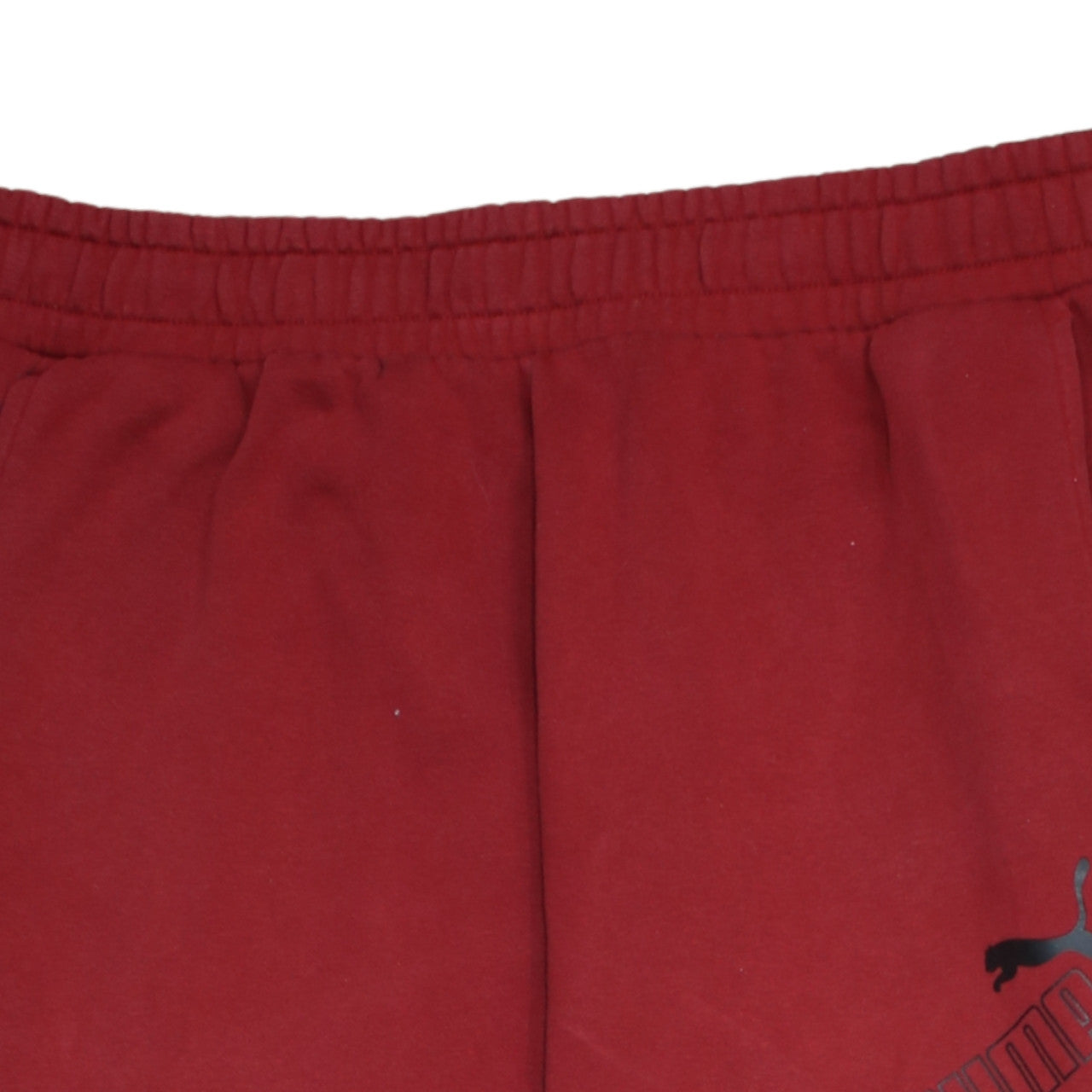 Mens UK Size L PUMA Regular Fit Jogger Red Trousers