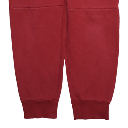 Mens UK Size L PUMA Regular Fit Jogger Red Trousers