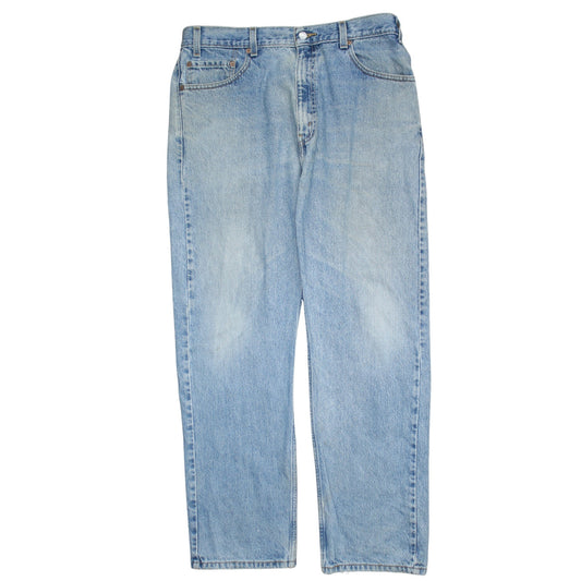 Mens UK Size 36 Levi's Regular Fit Straight Blue Jeans