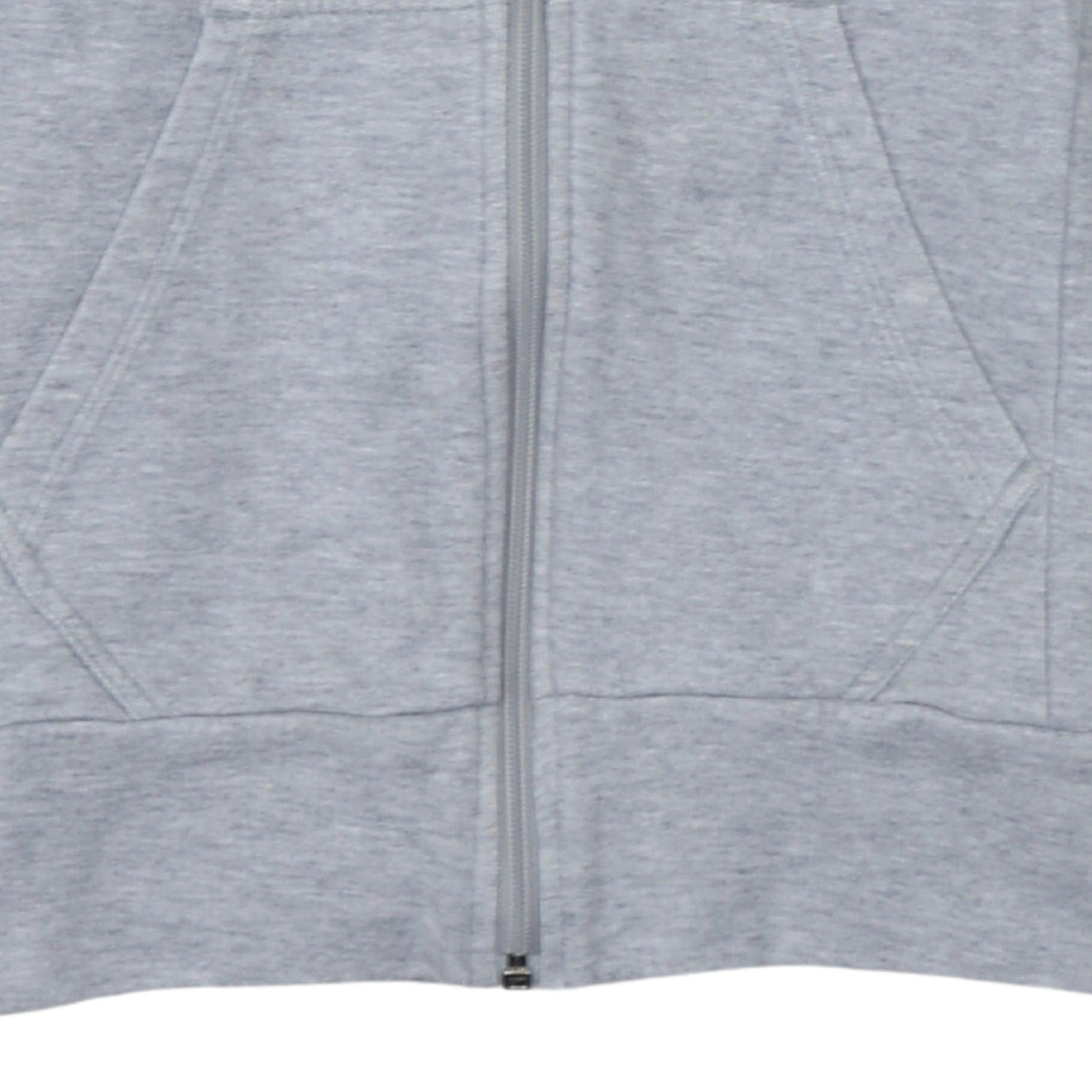 Womens UK Size 12 adidas Grey Full Zip Hoodie