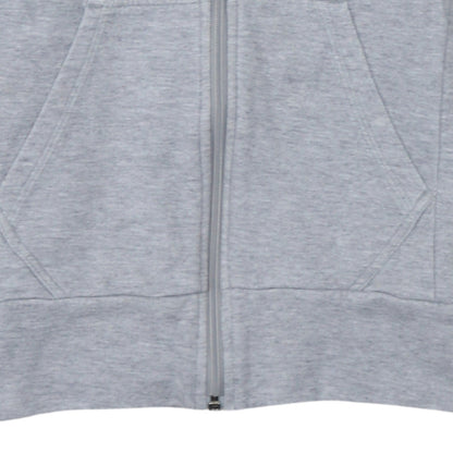 Womens UK Size 12 adidas Grey Full Zip Hoodie
