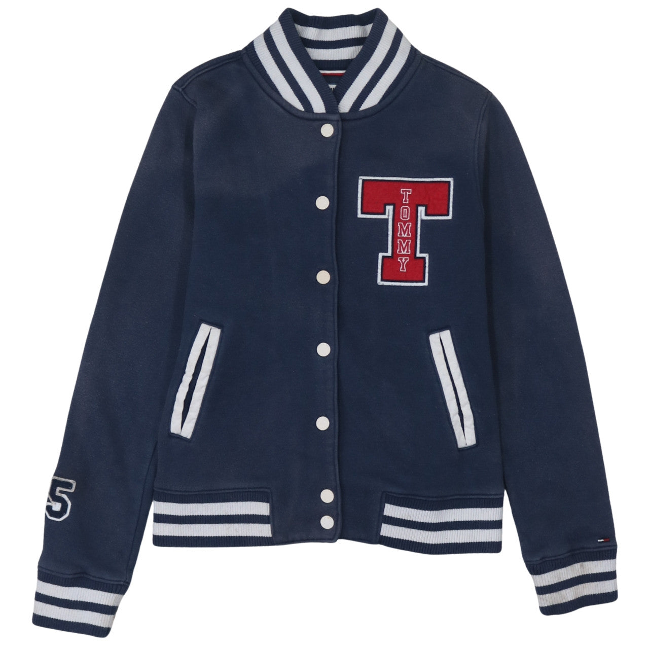 Mens UK Size XS Tommy Jeans Blue Cardigan Sweatshirt